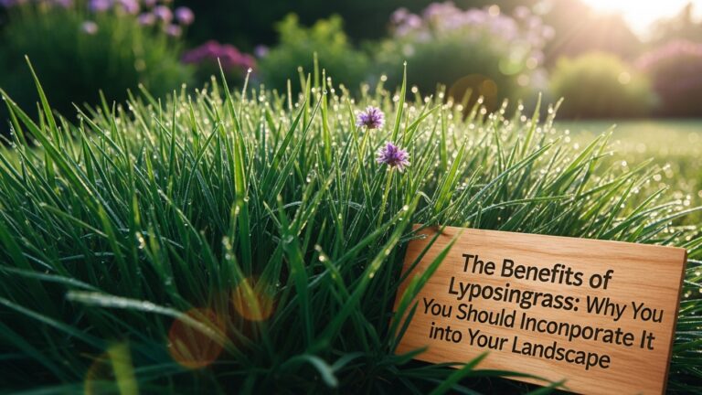 The Benefits of Lyposingrass: Why You Should Incorporate It into Your Landscape